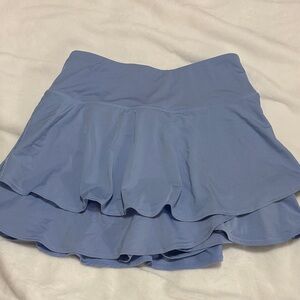 Women's Blue Tennis Skort